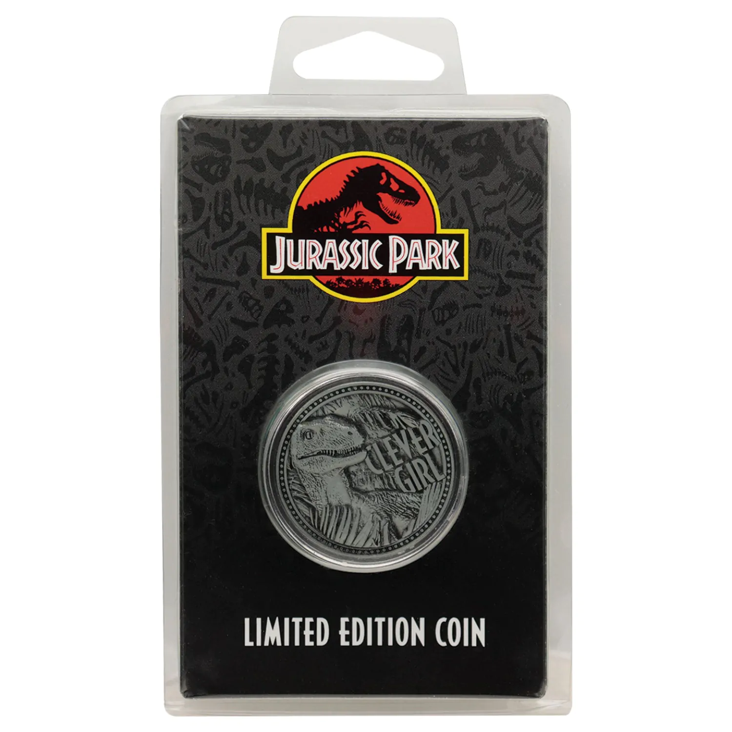 Jurassic Park Velociraptor Gyűjthető érme Limitált kiadás termékfotó