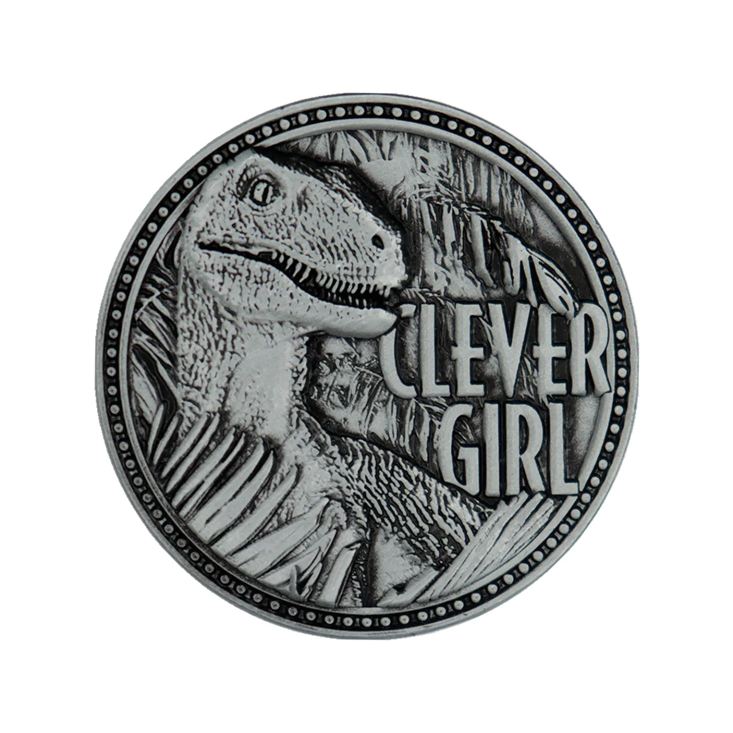 Jurassic Park Velociraptor Gyűjthető érme Limitált kiadás termékfotó