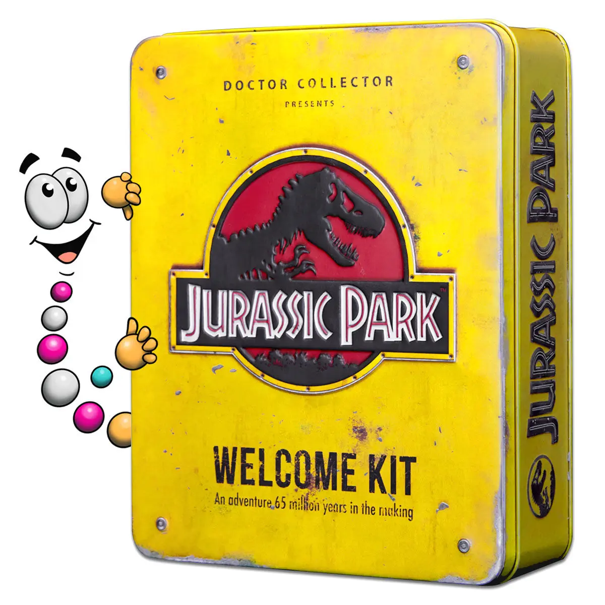 Jurassic Park Welcome Kit Amber fém doboz replika termékfotó
