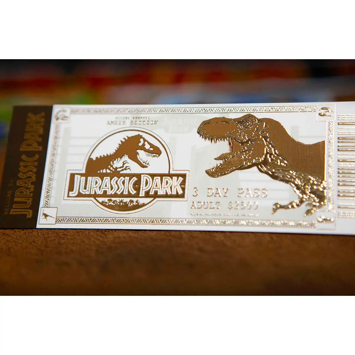 Jurassic Park Welcome Kit Amber fém doboz replika termékfotó