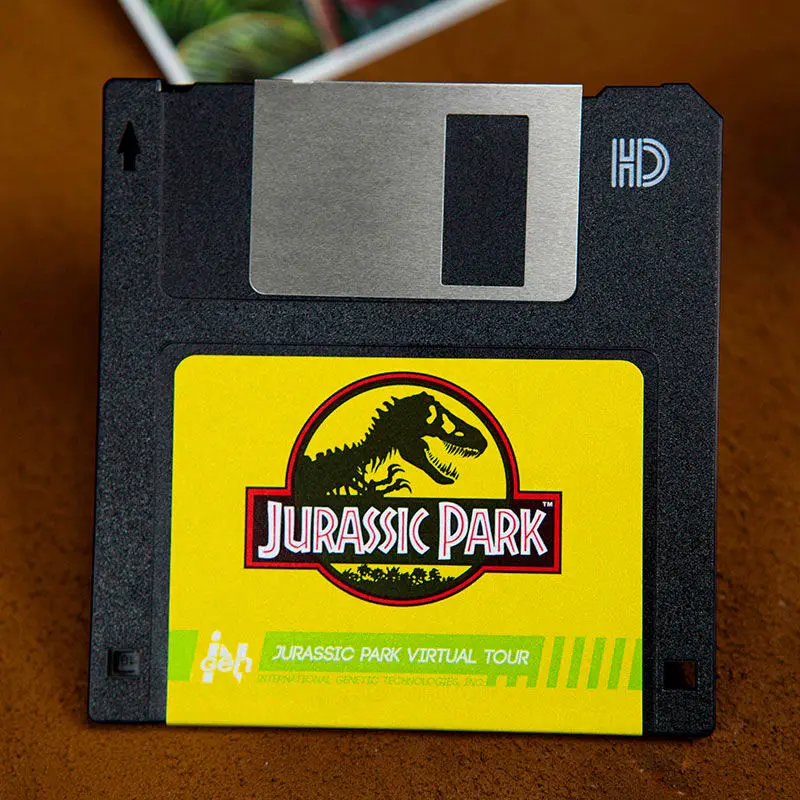 Jurassic Park Welcome Kit Amber fém doboz replika termékfotó