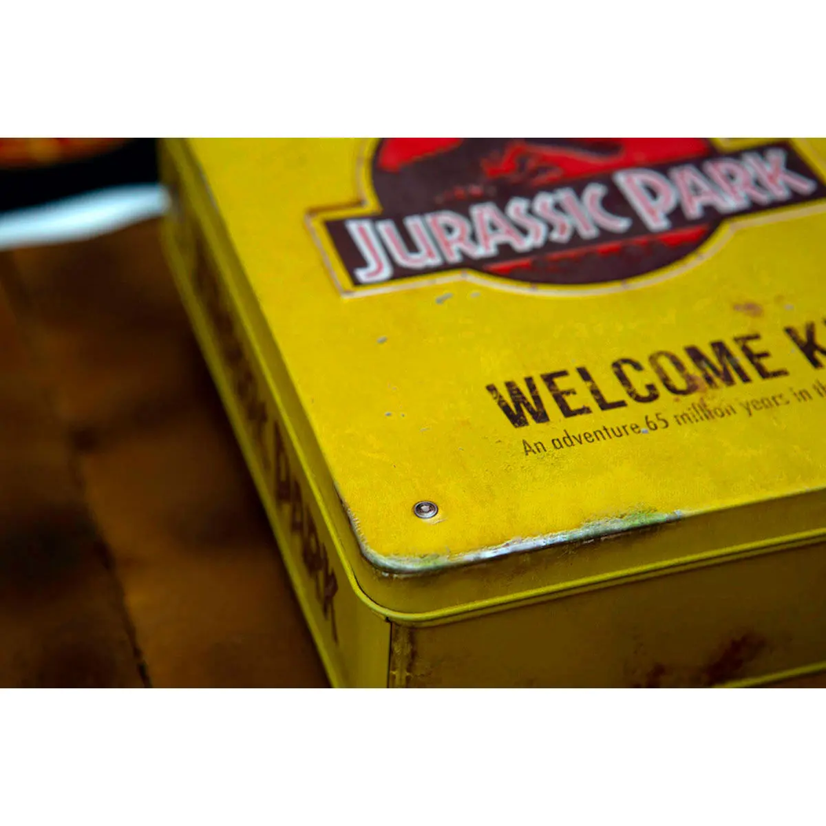 Jurassic Park Welcome Kit Amber fém doboz replika termékfotó