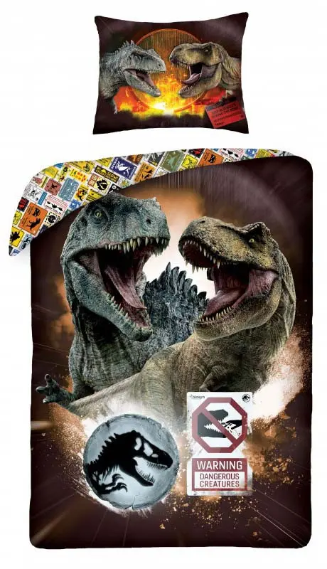 Jurassic World ágyneműhuzat 140x200 cm, 70x90 cm termékfotó