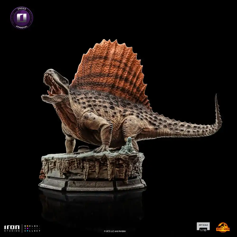 Jurassic World Art Scale 1/10 Dimetrodon szobor figura 19 cm termékfotó