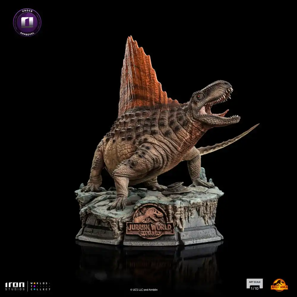 Jurassic World Art Scale 1/10 Dimetrodon szobor figura 19 cm termékfotó