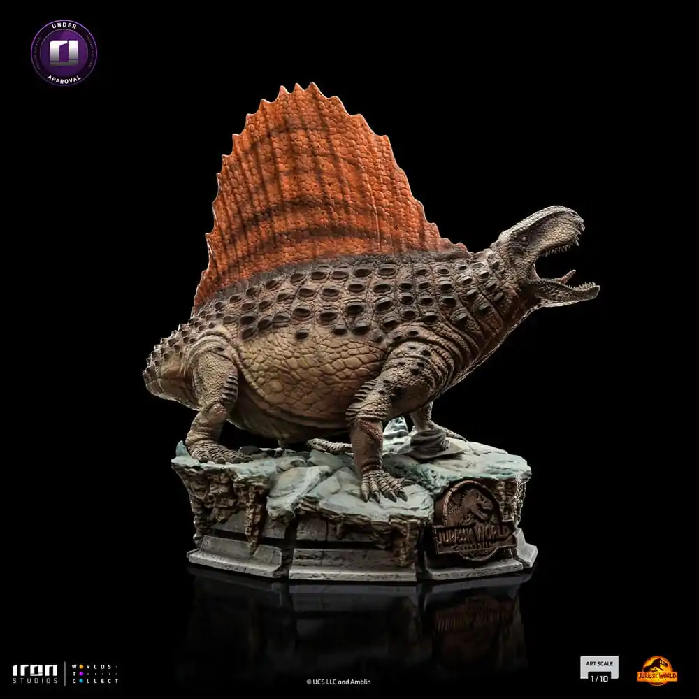 Jurassic World Art Scale 1/10 Dimetrodon szobor figura 19 cm termékfotó