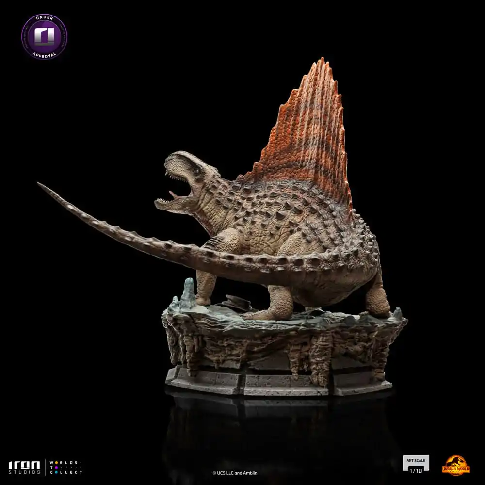 Jurassic World Art Scale 1/10 Dimetrodon szobor figura 19 cm termékfotó