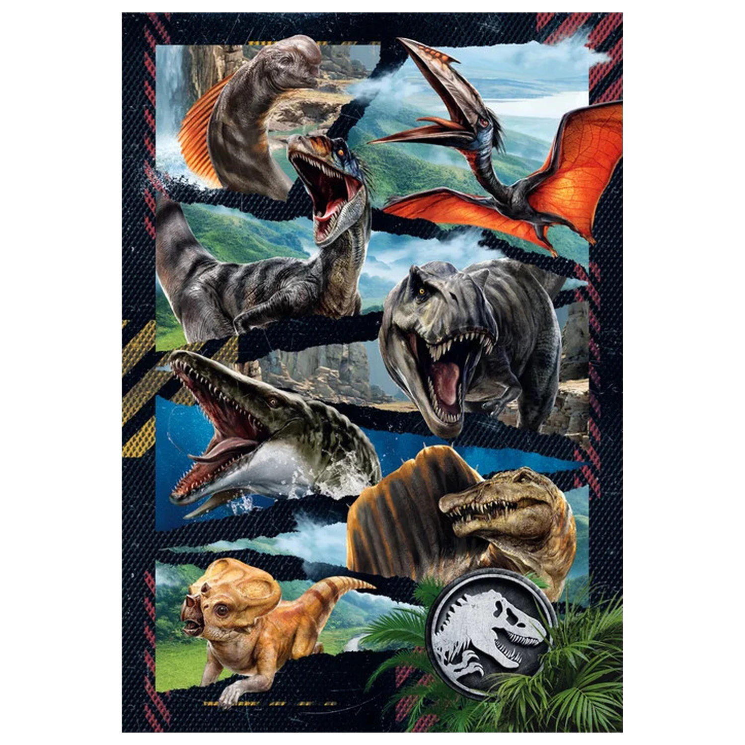 Jurassic World Battle Zone 300 db-os puzzle  termékfotó