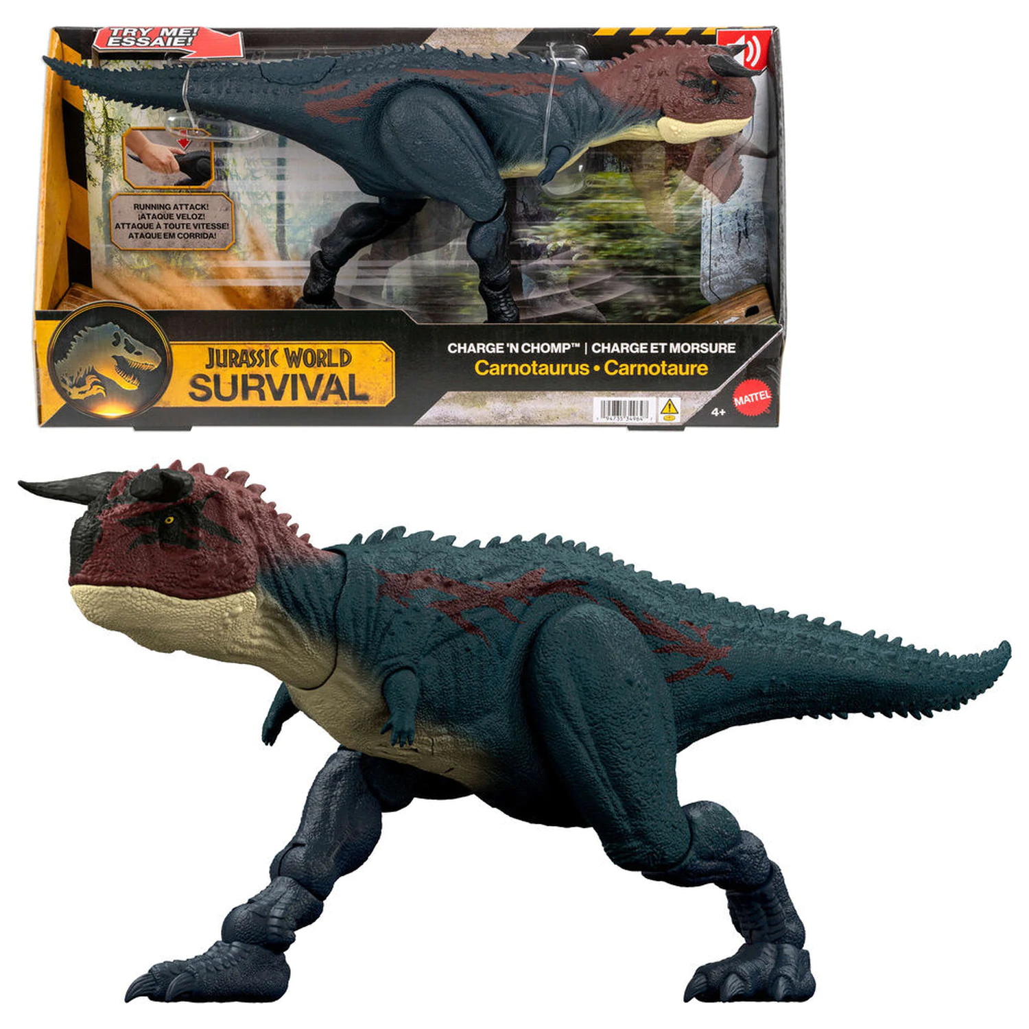 Jurassic World Carnotaurus dinoszaurusz figura  termékfotó