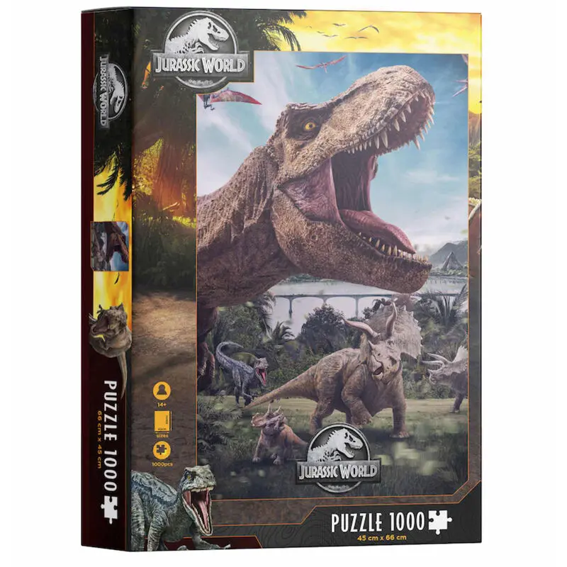 Jurassic World Compo Rex puzzle 1000db-os termékfotó