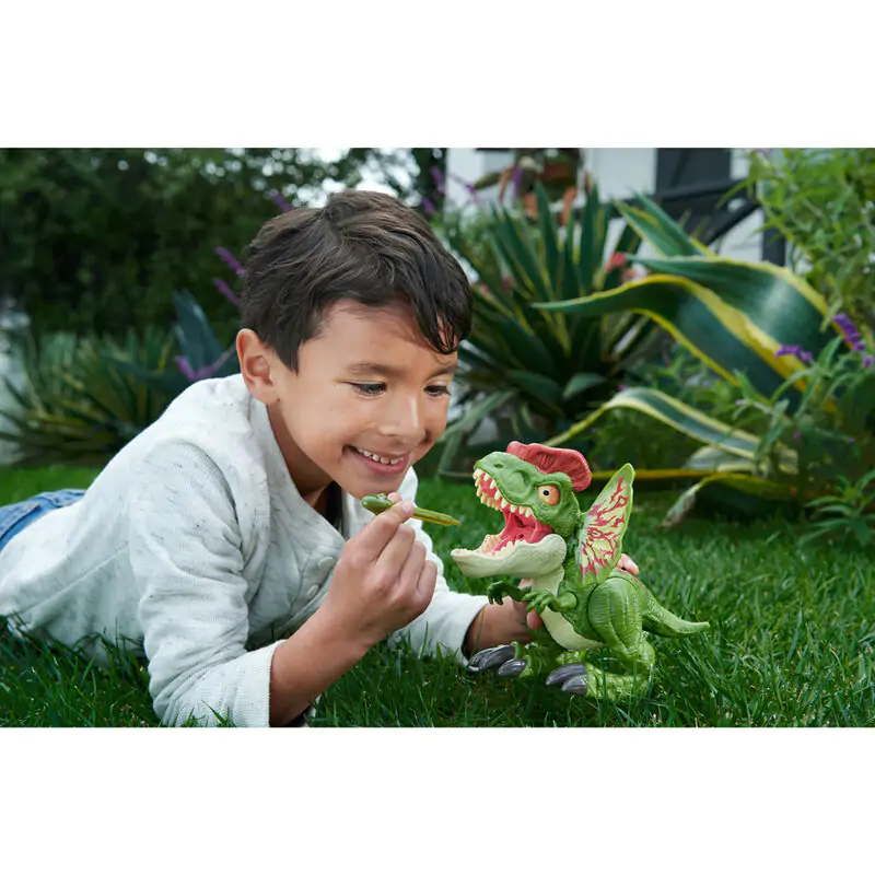 Jurassic World Dilophosaurus figura 20cm termékfotó