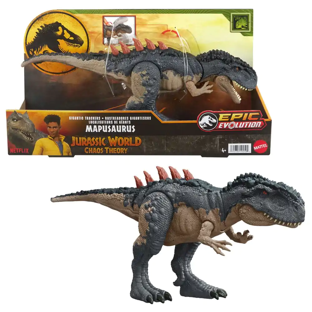 Jurassic World Dino Trackers Gigantic Trackers Mapusaurus akciófigura termékfotó