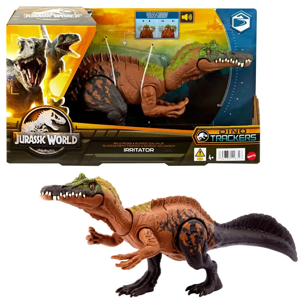 Jurassic World Dino Trackers Wild Roar Irritator akciófigura termékfotó