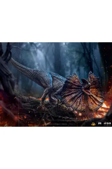 Jurassic World Dominion Art Scale 1/10 Dilophosaurus szobor figura 13 cm termékfotó