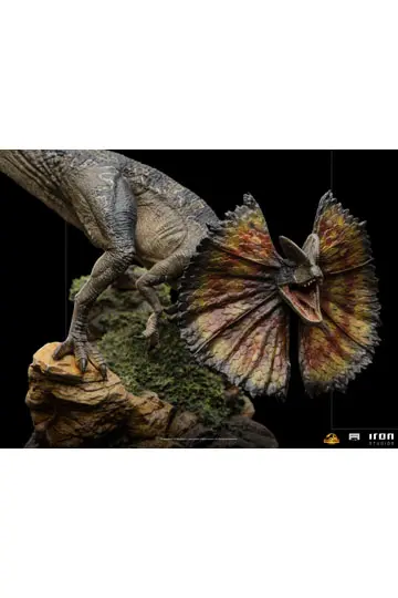 Jurassic World Dominion Art Scale 1/10 Dilophosaurus szobor figura 13 cm termékfotó