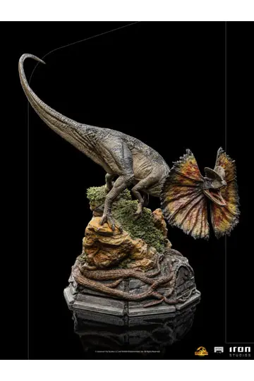 Jurassic World Dominion Art Scale 1/10 Dilophosaurus szobor figura 13 cm termékfotó