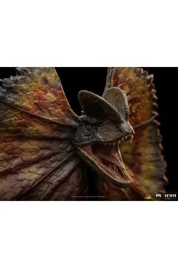 Jurassic World Dominion Art Scale 1/10 Dilophosaurus szobor figura 13 cm termékfotó
