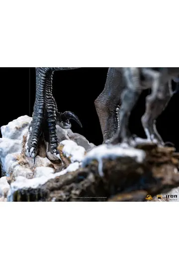 Jurassic World Dominion Deluxe Art Scale 1/10 Blue and Beta szobor figura 20 cm termékfotó