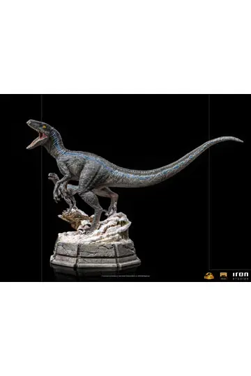 Jurassic World Dominion Deluxe Art Scale 1/10 Blue and Beta szobor figura 20 cm termékfotó