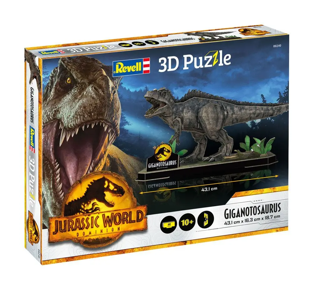 Jurassic World Dominion Giganotosaurus 3D Puzzle termékfotó