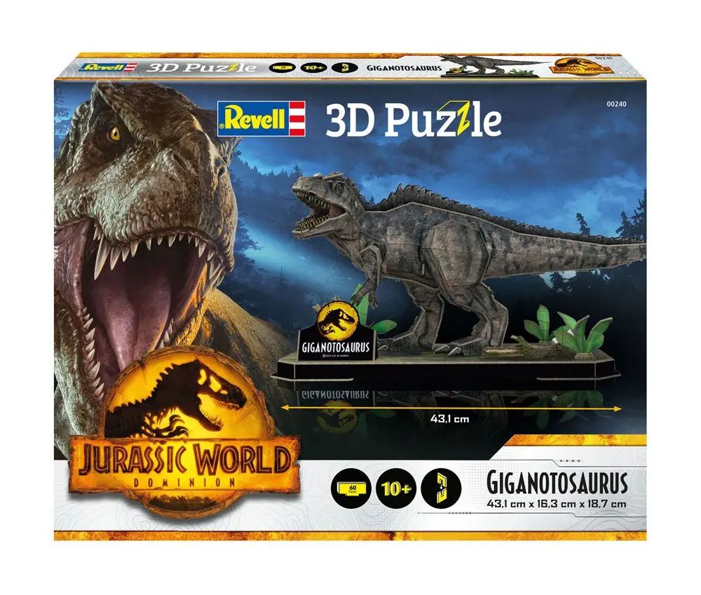 Jurassic World Dominion Giganotosaurus 3D Puzzle termékfotó