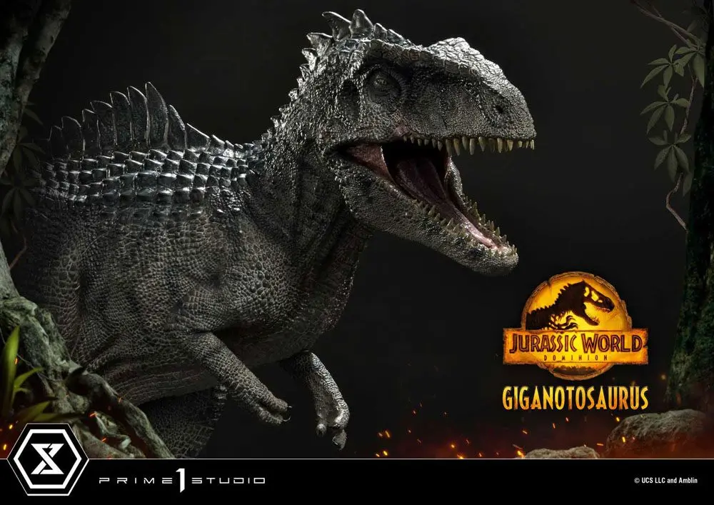 Jurassic World Dominion Prime Collectibles 1/38 Giganotosaurus Toy Version szobor figura 22 cm termékfotó