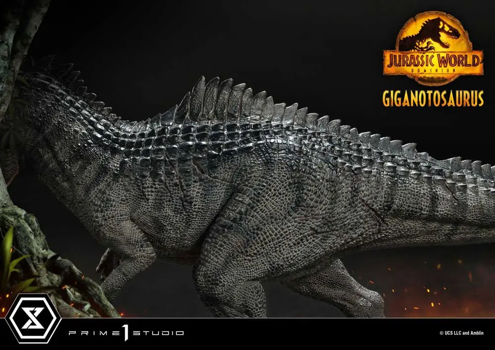 Jurassic World Dominion Prime Collectibles 1/38 Giganotosaurus Toy Version szobor figura 22 cm termékfotó