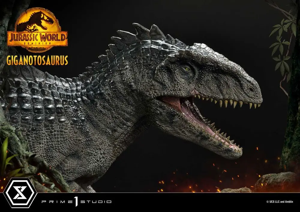 Jurassic World Dominion Prime Collectibles 1/38 Giganotosaurus Toy Version szobor figura 22 cm termékfotó