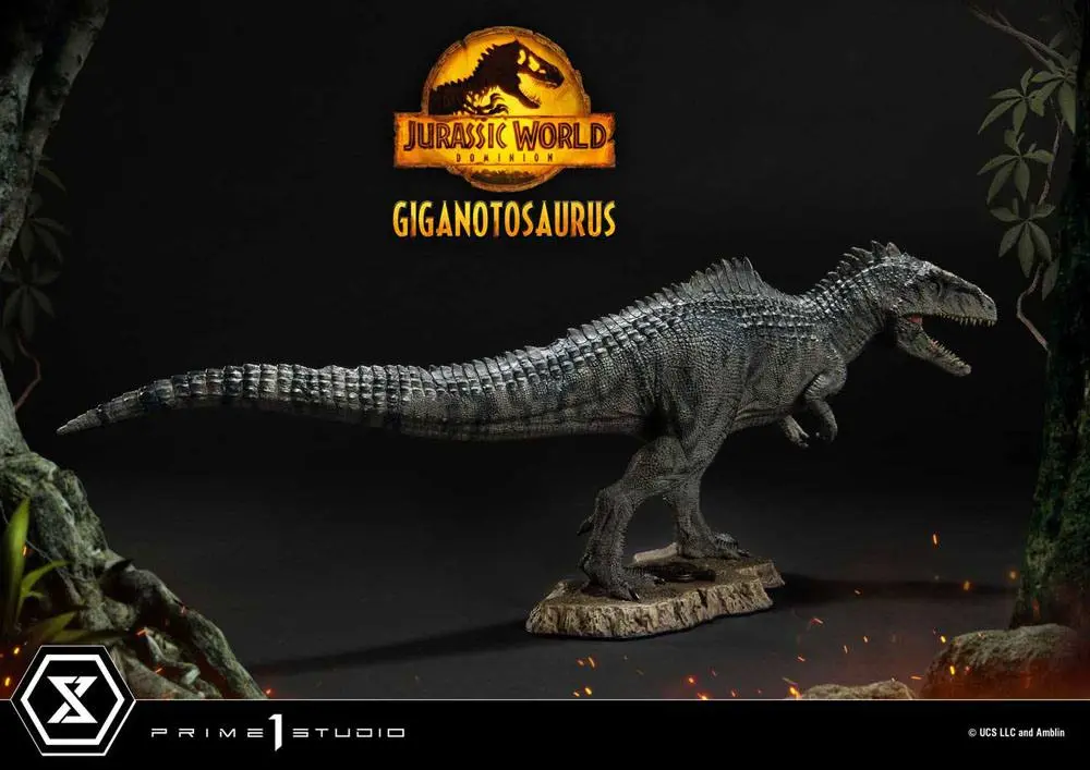 Jurassic World Dominion Prime Collectibles 1/38 Giganotosaurus Toy Version szobor figura 22 cm termékfotó