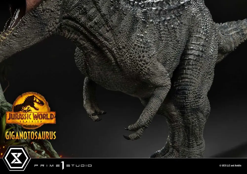 Jurassic World Dominion Prime Collectibles 1/38 Giganotosaurus Toy Version szobor figura 22 cm termékfotó