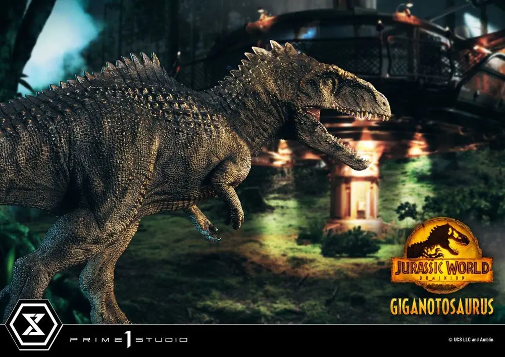 Jurassic World Dominion Prime Collectibles 1/38 Giganotosaurus Toy Version szobor figura 22 cm termékfotó