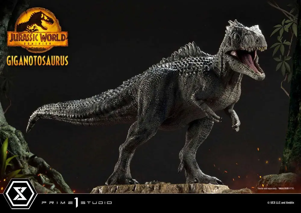 Jurassic World Dominion Prime Collectibles 1/38 Giganotosaurus Toy Version szobor figura 22 cm termékfotó