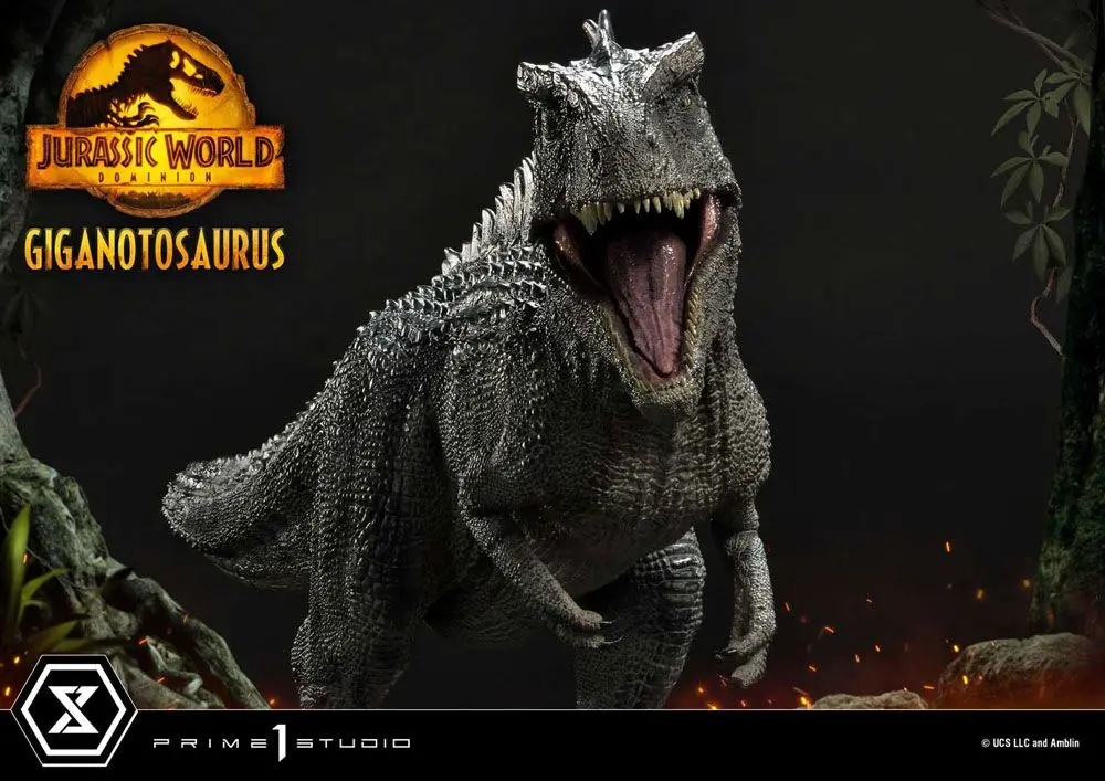 Jurassic World Dominion Prime Collectibles 1/38 Giganotosaurus Toy Version szobor figura 22 cm termékfotó