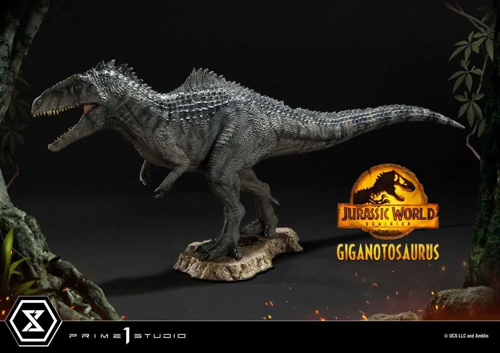 Jurassic World Dominion Prime Collectibles 1/38 Giganotosaurus Toy Version szobor figura 22 cm termékfotó