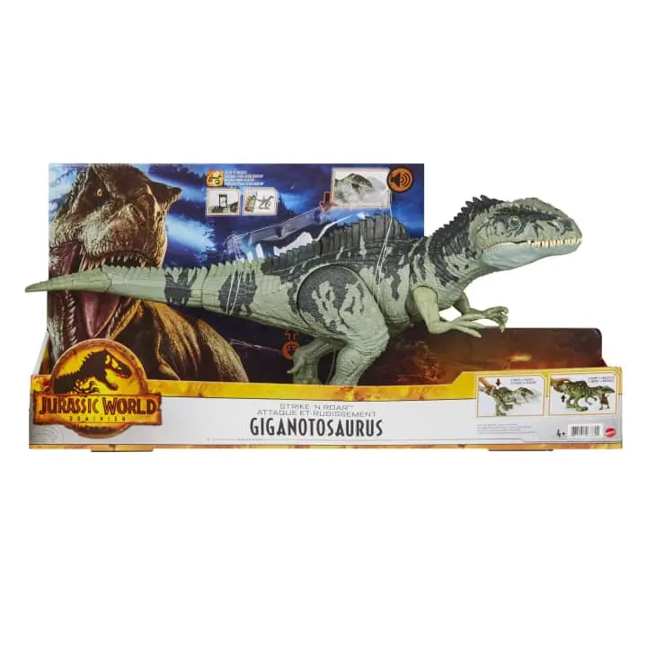 Jurassic World Dominion Strike N' Roar Giant Dino akciófigura 54 cm termékfotó