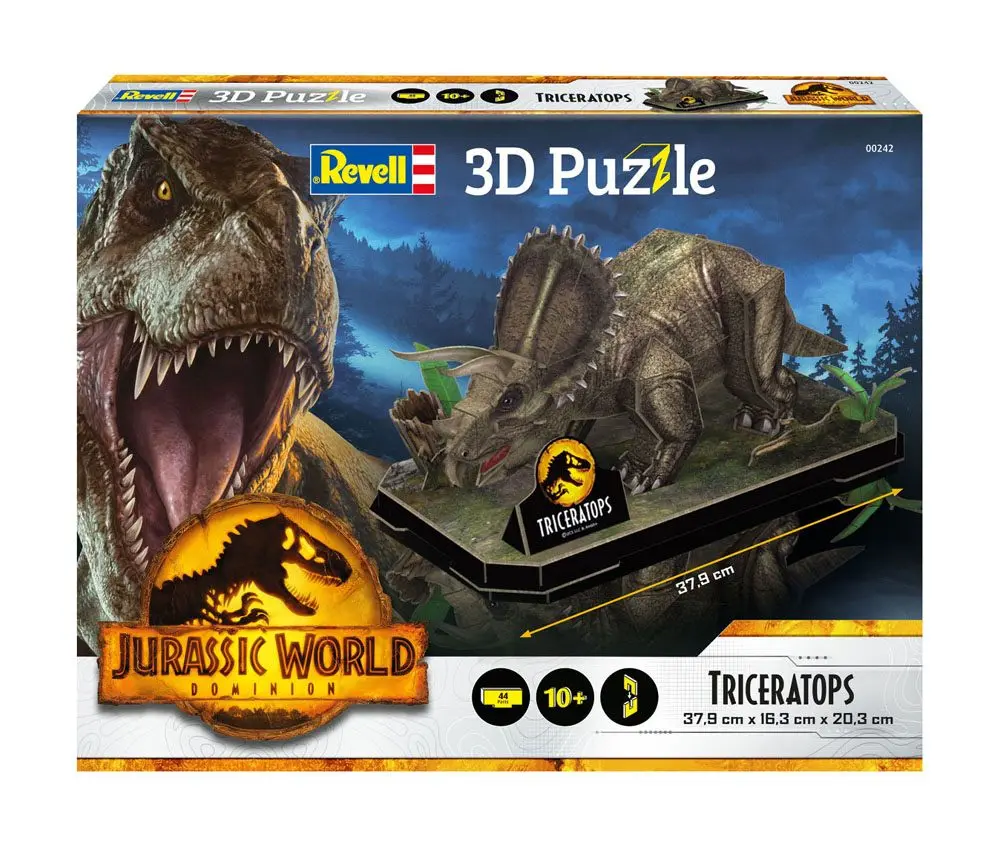 Jurassic World Dominion Triceratops 3D Puzzle termékfotó