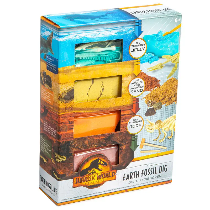 Jurassic World Earth Fossil ásatás játékkészlet termékfotó
