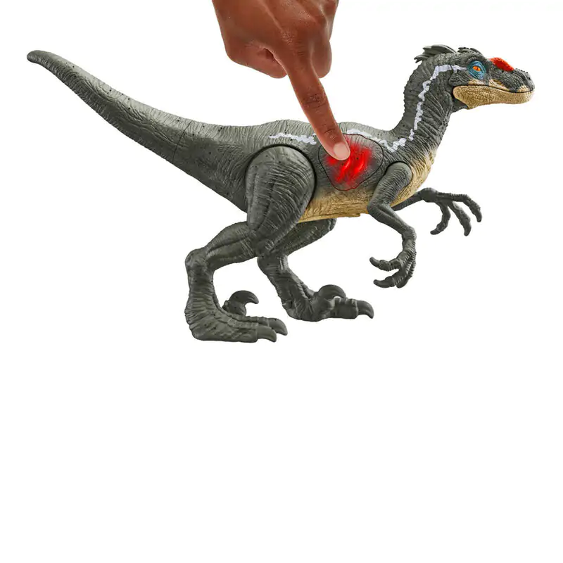 Jurassic World Epic Attack Velociraptor figura 10cm termékfotó