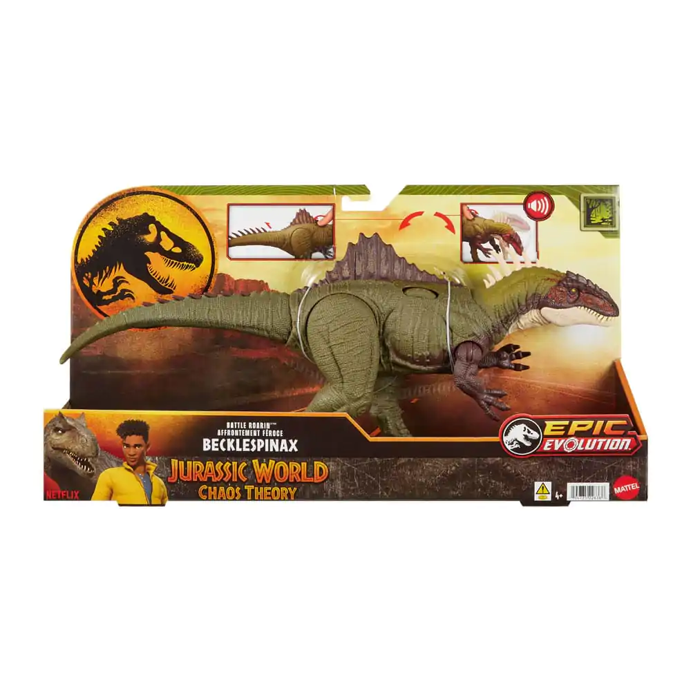Jurassic World Epic Evolution Battle Roarin Becklespinax akciófigura 43 cm termékfotó