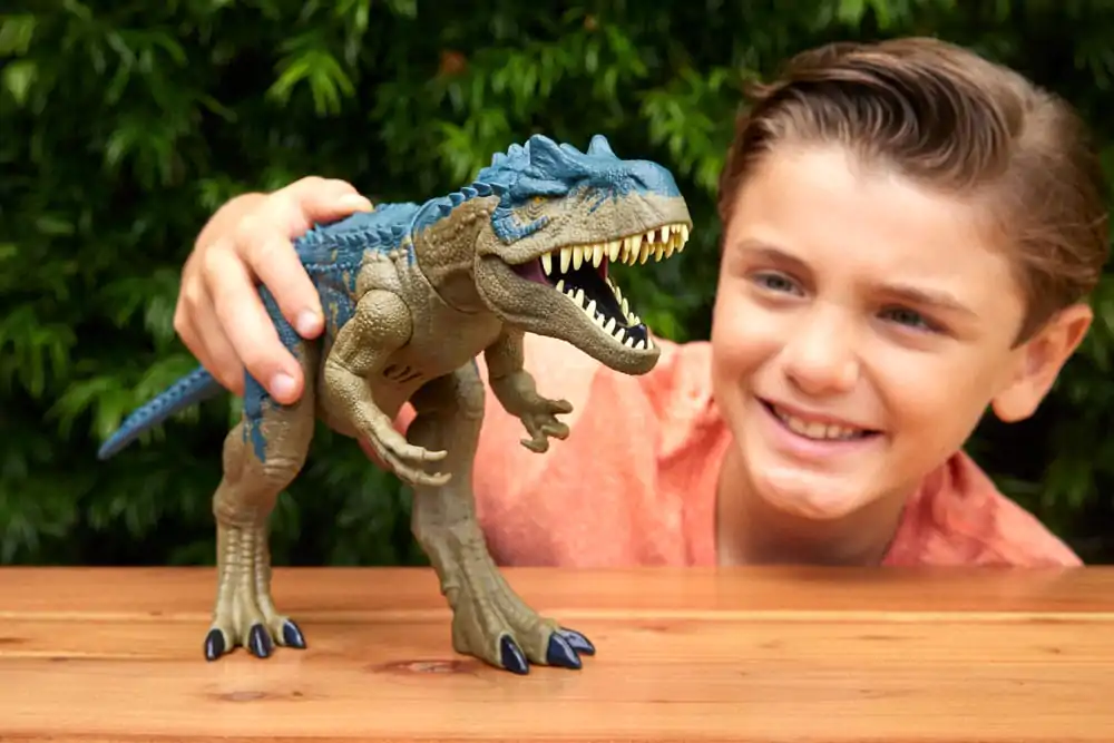 Jurassic World Epic Evolution Ruthless Rampage Allosaurus akciófigura termékfotó