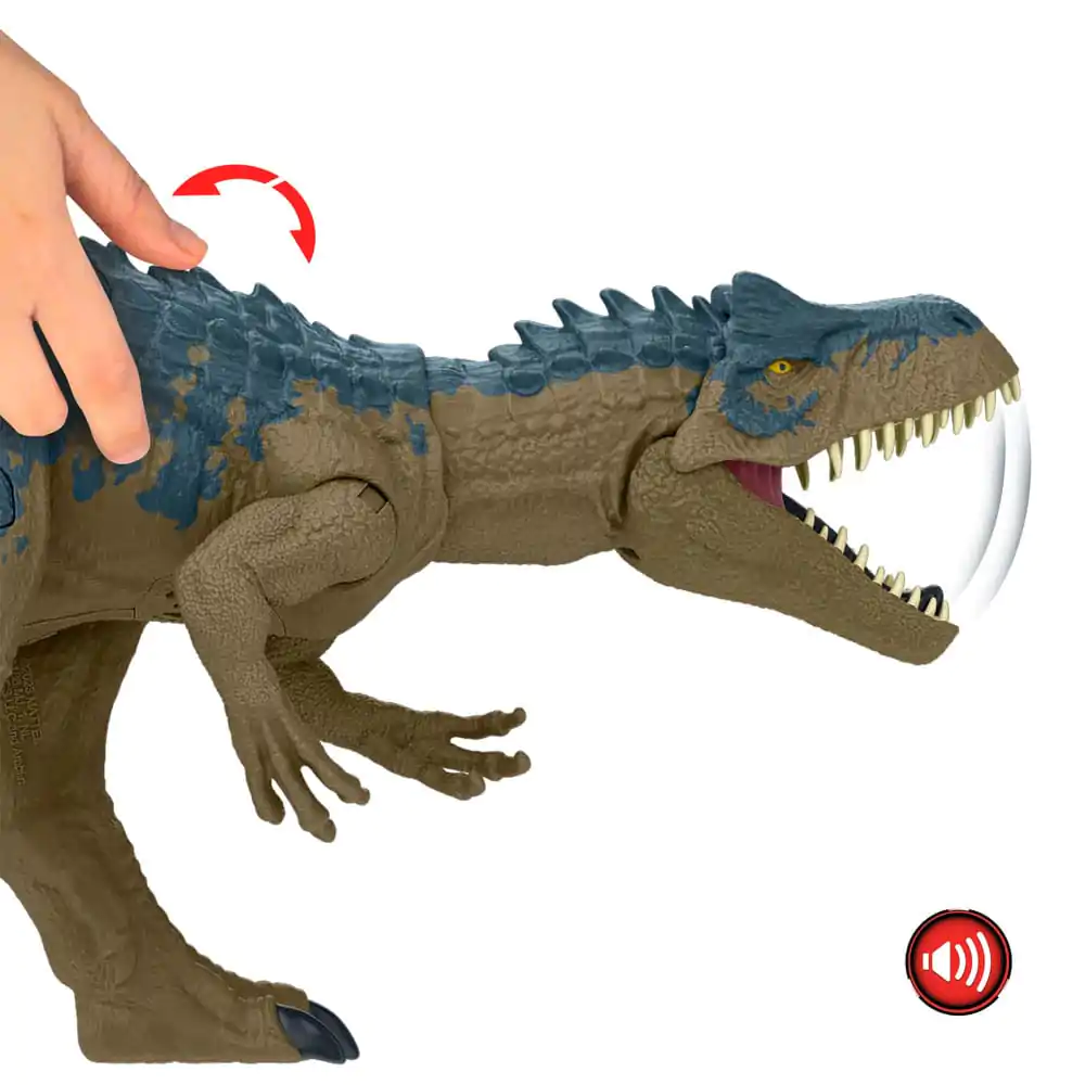 Jurassic World Epic Evolution Ruthless Rampage Allosaurus akciófigura termékfotó