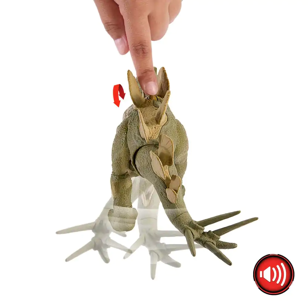 Jurassic World Epic Evolution Wild Roar Hesperosaurus akciófigura termékfotó
