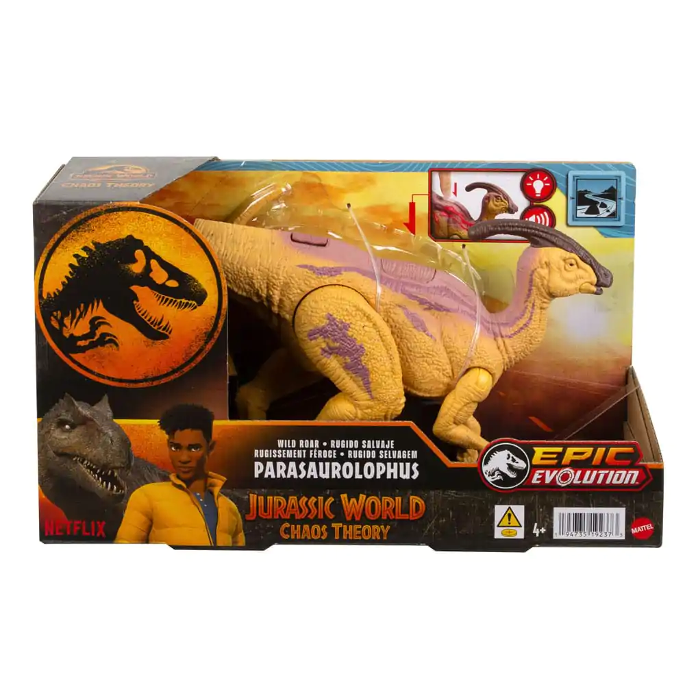 Jurassic World Epic Evolution Wild Roar Parasaurolophus akciófigura termékfotó