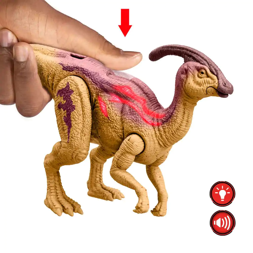 Jurassic World Epic Evolution Wild Roar Parasaurolophus akciófigura termékfotó