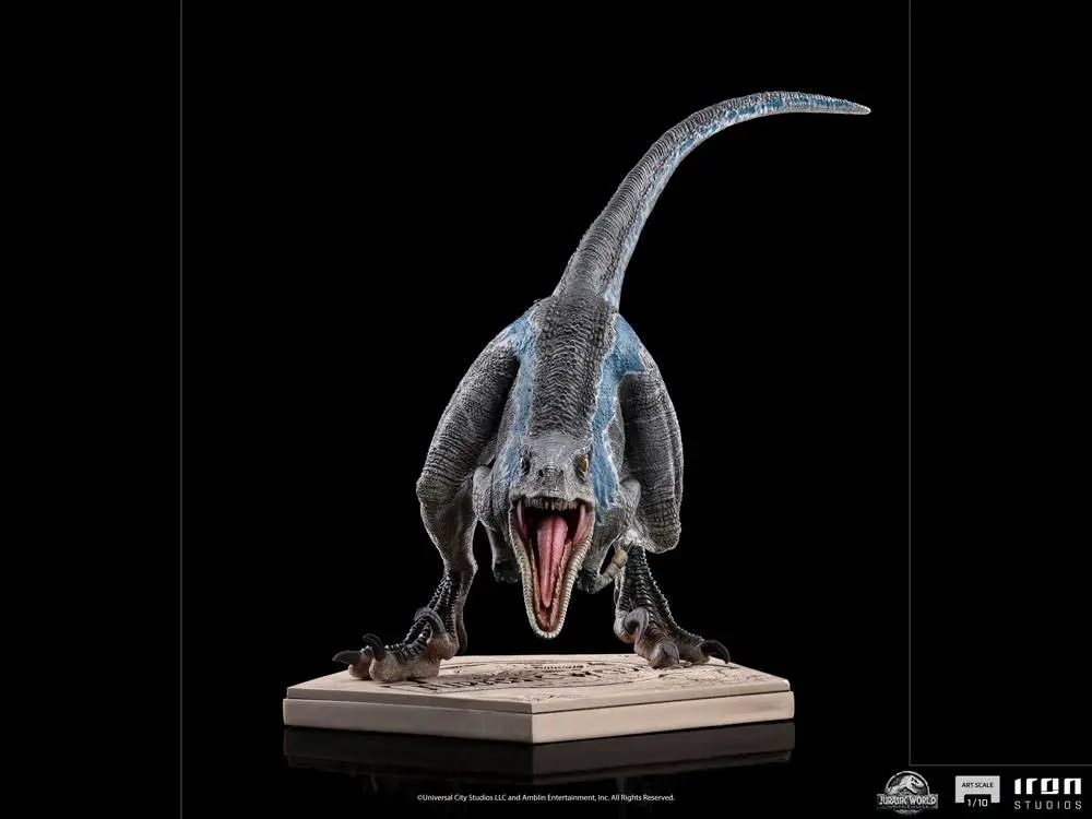 Jurassic World Fallen Kingdom Art Scale 1/10 Blue szobor figura 19 cm termékfotó