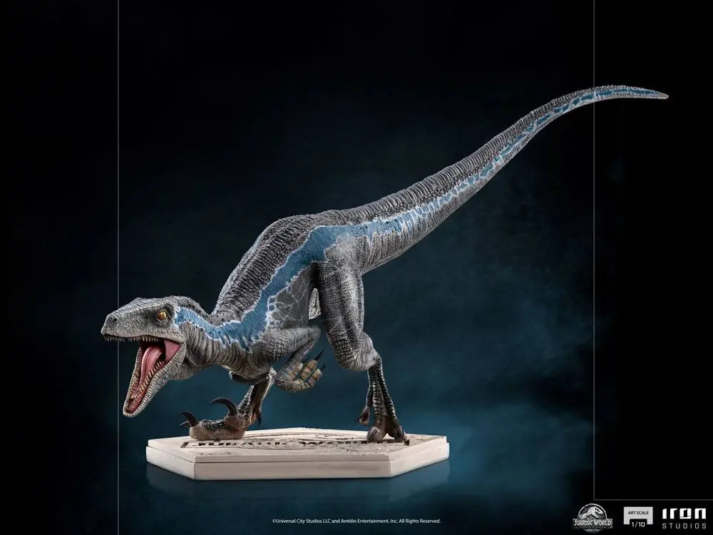 Jurassic World Fallen Kingdom Art Scale 1/10 Blue szobor figura 19 cm termékfotó