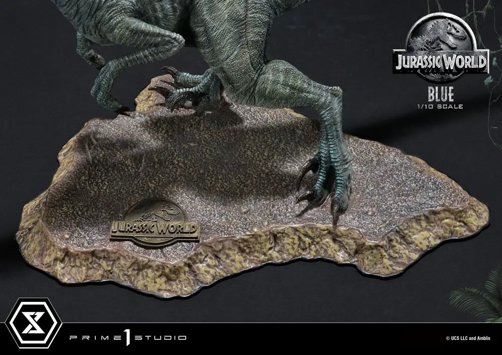 Jurassic World: Fallen Kingdom Prime Collectibles 1/10 Blue (Open Mouth Version) szobor figura 17 cm termékfotó