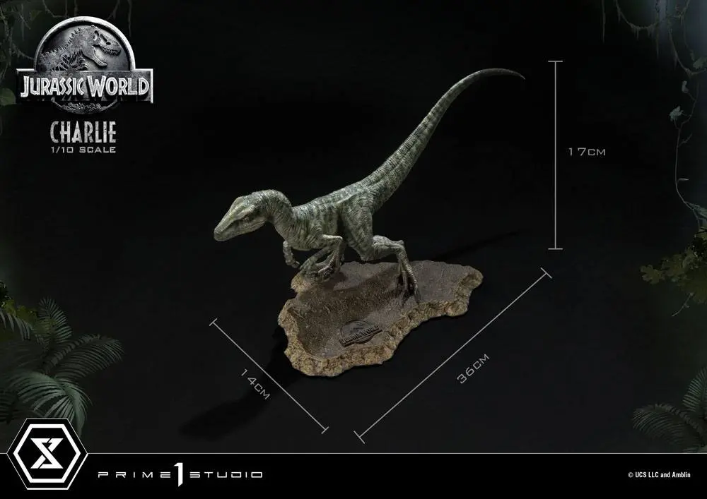 Jurassic World: Fallen Kingdom Prime Collectibles 1/10 Charlie szobor figura 17 cm termékfotó