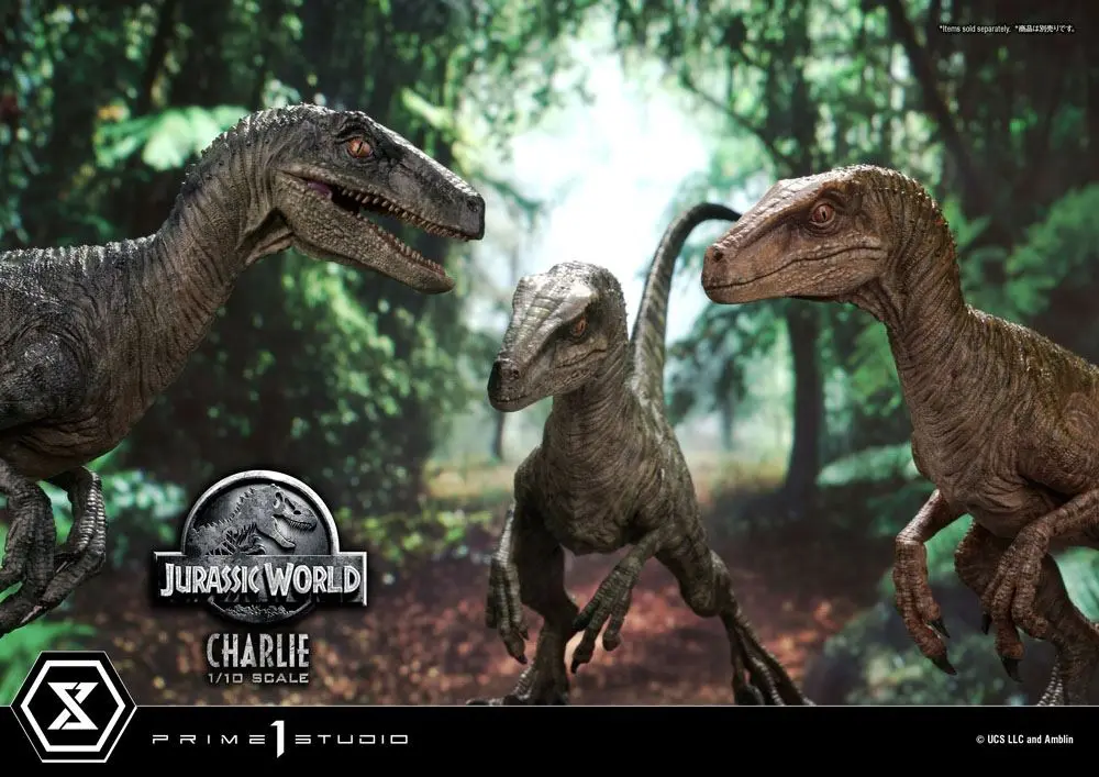 Jurassic World: Fallen Kingdom Prime Collectibles 1/10 Charlie szobor figura 17 cm termékfotó