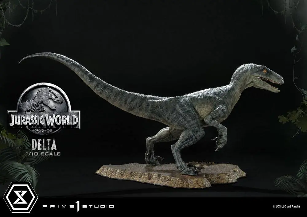 Jurassic World: Fallen Kingdom Prime Collectibles 1/10 Delta szobor figura 17 cm termékfotó